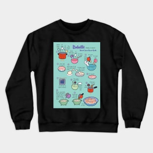 Recipe: Bobalki (Slovak sweet bread balls) Crewneck Sweatshirt